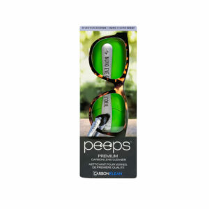 Peeps Premium Carbon Lens Cleaner - Bright Green