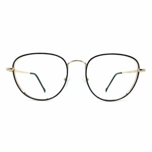 Blue Light Glasses - NUVOMM589C Gold/Black